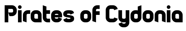 Pirates of Cydonia font preview